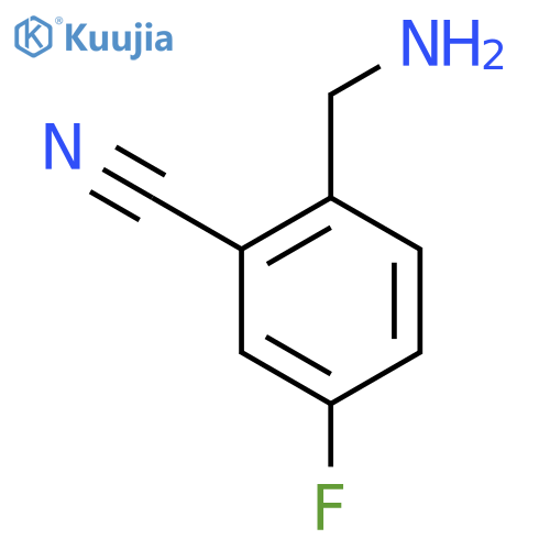 2-Cyano-4-fluorobenzylamine structure