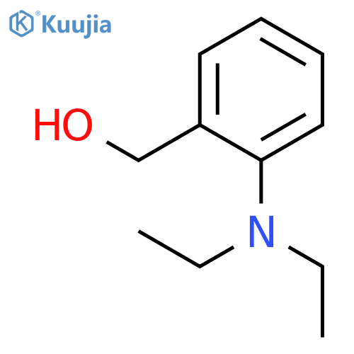 2-(diethylamino)phenylmethanol structure