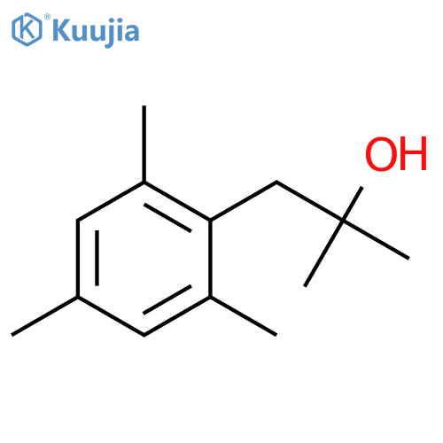 2-methyl-1-(2,4,6-trimethylphenyl)propan-2-ol structure