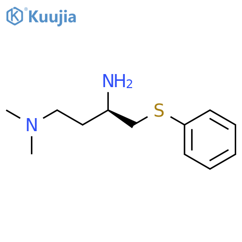 (3R)-N1,N1-Dimethyl-4-(phenylthio)-1,3-butanediamine structure