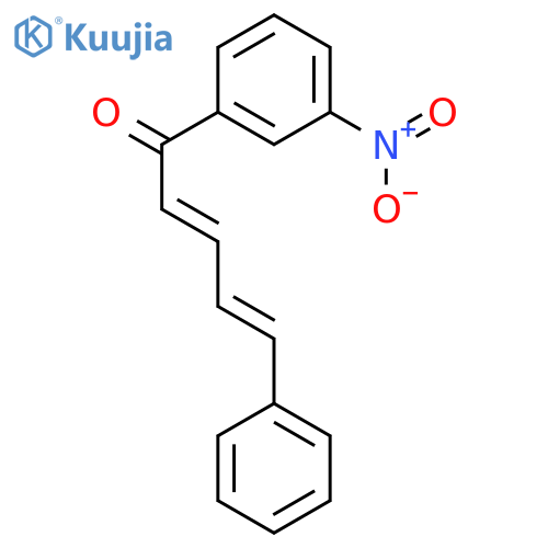 2,4-Pentadien-1-one, 1-(3-nitrophenyl)-5-phenyl- structure