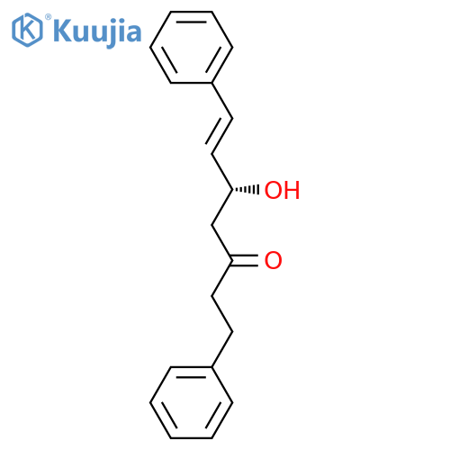 5-Hydroxy-1,7-diphenyl-6-hepten-3-one structure
