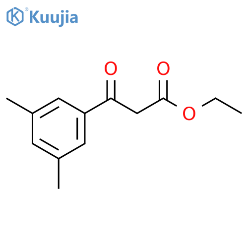 3-(3,5-Dimethylphenyl)-3-oxopropanoic acid ethyl ester structure