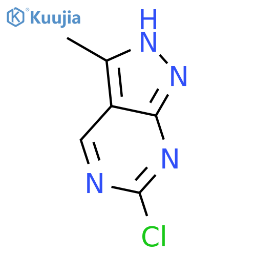 6-Chloro-3-methyl-1H-pyrazolo[3,4-D]pyrimidine structure