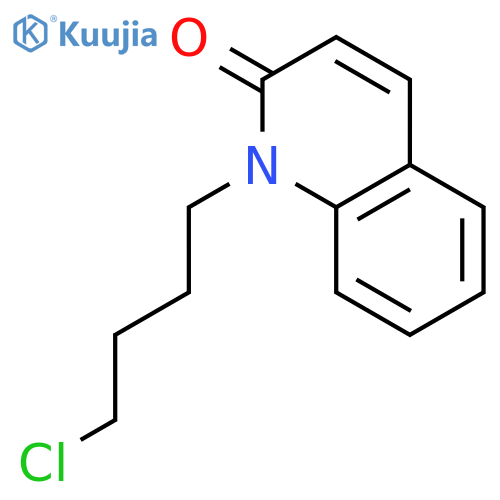 2(1H)-QUINOLINONE, 1-(4-CHLOROBUTYL)- structure
