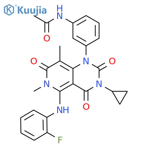 Deiodo Trametinib structure
