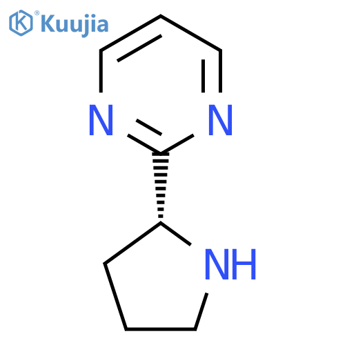 2-(2R)-pyrrolidin-2-ylpyrimidine structure