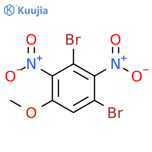 1,3-Dibromo-5-methoxy-2,4-dinitrobenzene structure