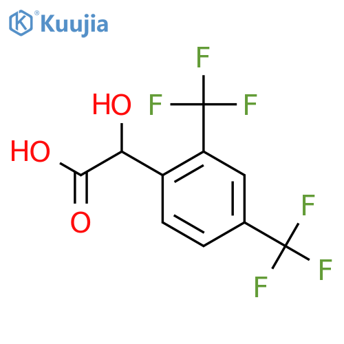 2,4-Bis(trifluoromethyl)mandelic acid structure