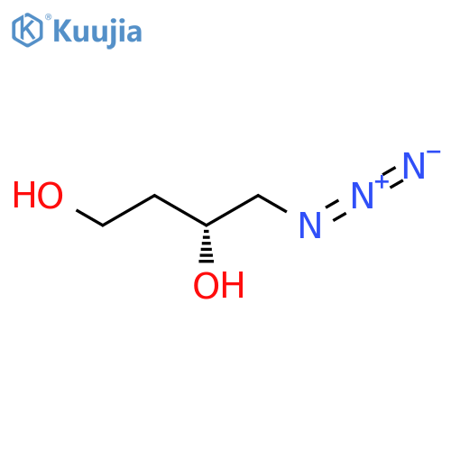 (3R)-4-azidobutane-1,3-diol structure