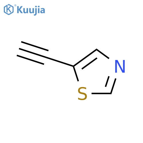 5-ethynyl-1,3-thiazole structure