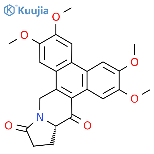 (13aS)-13,13a-Dihydro-2,3,6,7-tetramethoxydibenzof,hpyrrolo1,2-bisoquinoline-11,14(9H,12H)-dione structure