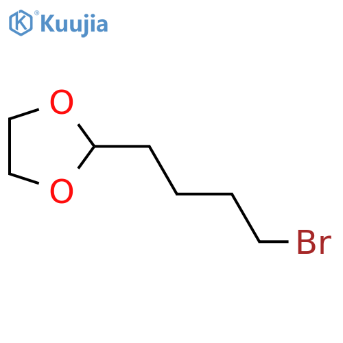 2-(4-Bromobutyl)-1,3-dioxolane structure