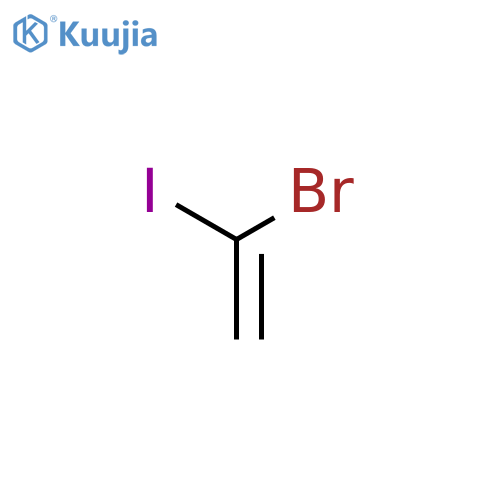 1-bromo-1-iodoethene structure