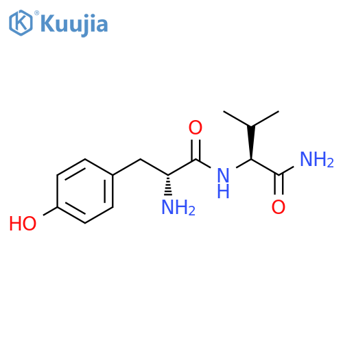 H-D-Tyr-Val-Nh2 structure