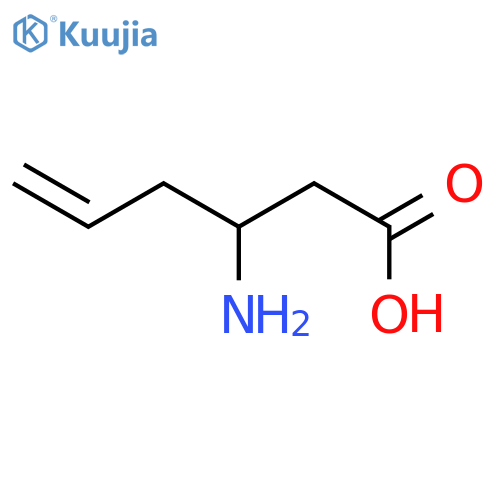 5-Hexenoic acid, 3-amino- structure