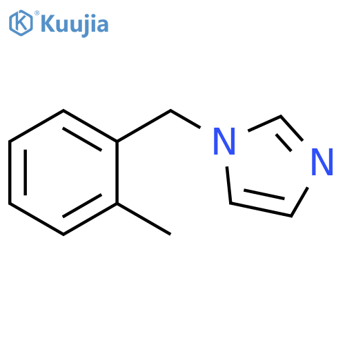 1H-Imidazole, 1-[(2-methylphenyl)methyl]- structure