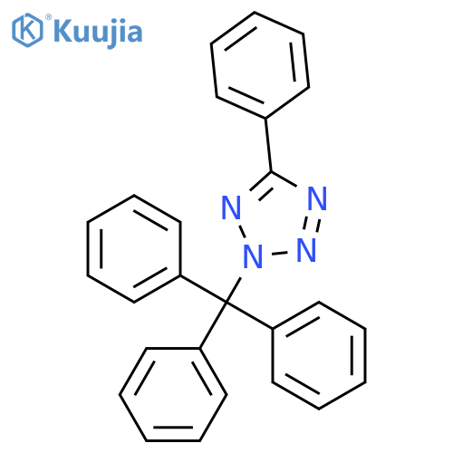 5-Phenyl-2-trityltetrazole structure