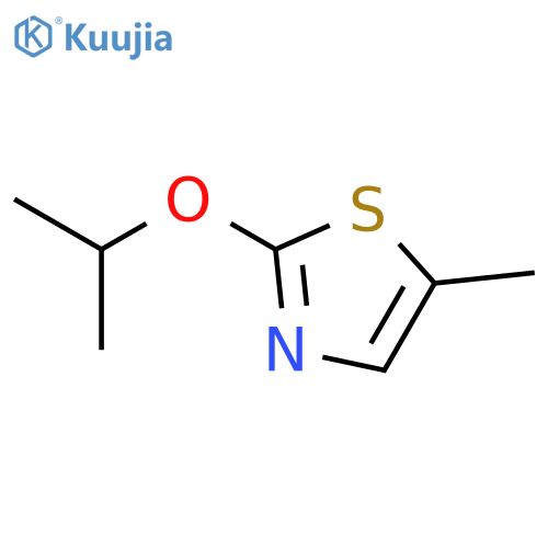 Thiazole,5-methyl-2-(1-methylethoxy)- structure