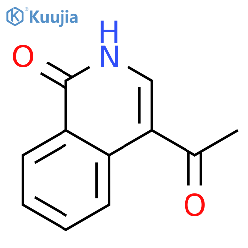 4-Acetylisoquinolin-1(2H)-one structure
