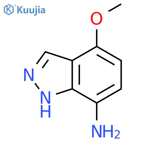4-methoxy-1H-indazol-7-amine structure