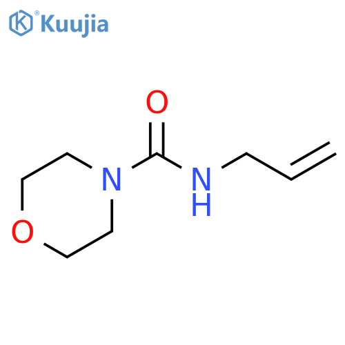 N-(prop-2-en-1-yl)morpholine-4-carboxamide structure