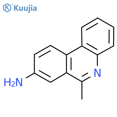 6-Methylphenanthridin-8-amine structure