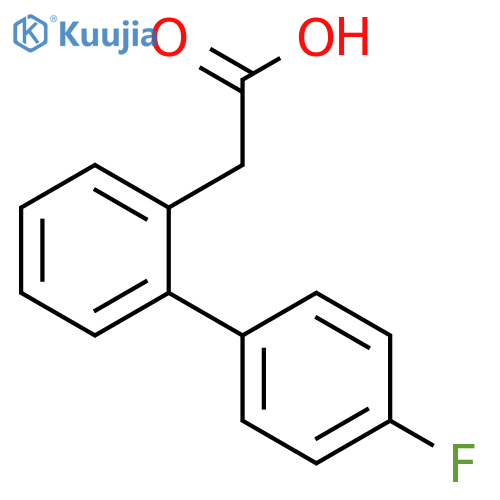 2-Biphenyl-4'-fluoro-acetic Acid structure
