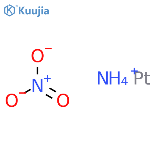 Ammonium platinum nitrate structure