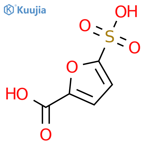 5-Sulfo-2-furancarboxylicacid structure