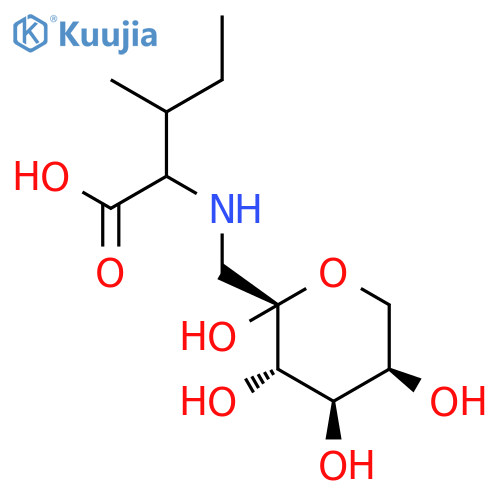 Fructose-isoleucine (mixture of diastereomers) structure