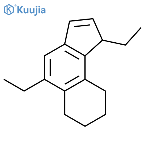 1H-Benz[e]indene, 1,5-diethyl-6,7,8,9-tetrahydro- structure