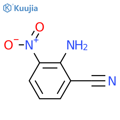 2-amino-3-nitrobenzonitrile structure