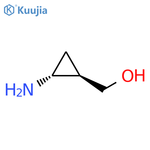 [trans-2-aminocyclopropyl]methanol structure