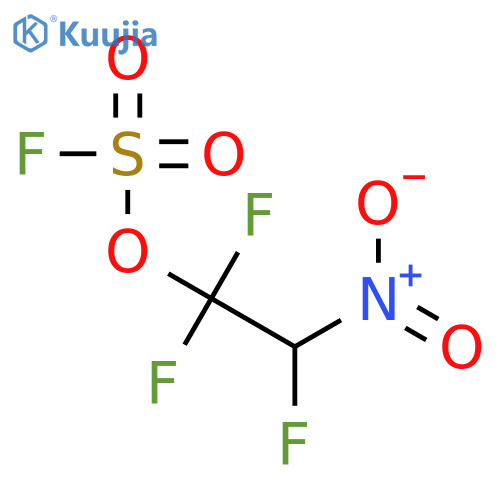 Fluorosulfuric acid, 1,1,2-trifluoro-2-nitroethyl ester structure