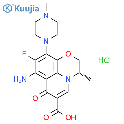 Antofloxacin hydrochloride structure