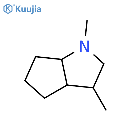 Cyclopenta[b]pyrrole, octahydro-1,3-dimethyl- structure