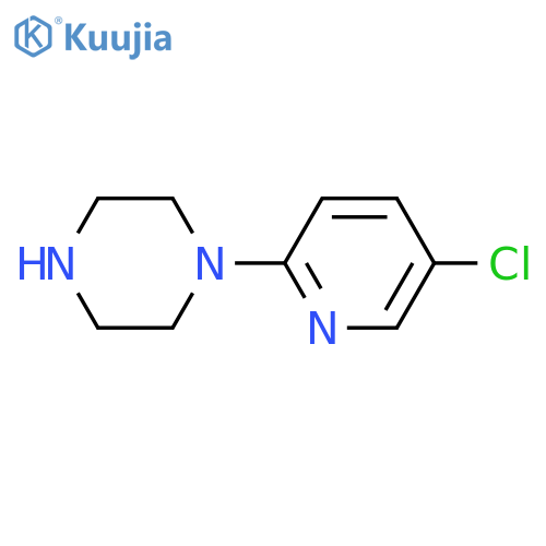 1-(5-Chloropyridin-2-yl)piperazine structure