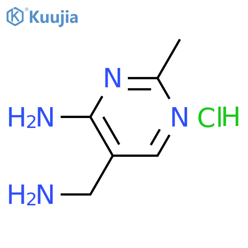 4-Amino-5-aminomethyl-2-methylpyrimidine Dihydrochloride structure