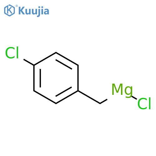 Magnesium, chloro[(4-chlorophenyl)methyl]- structure