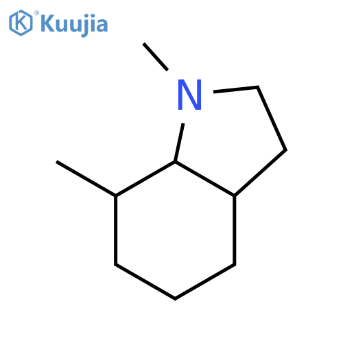 1H-Indole, octahydro-1,7-dimethyl- structure