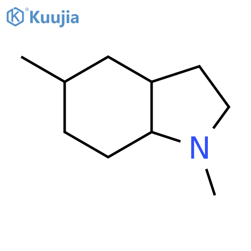 1H-Indole, octahydro-1,5-dimethyl- structure