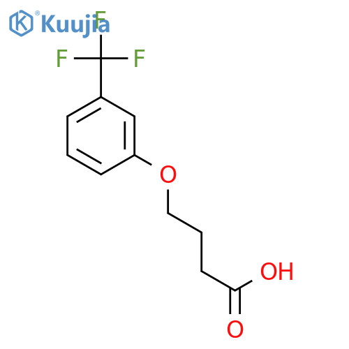 4-3-(Trifluoromethyl)phenoxybutanoic Acid structure