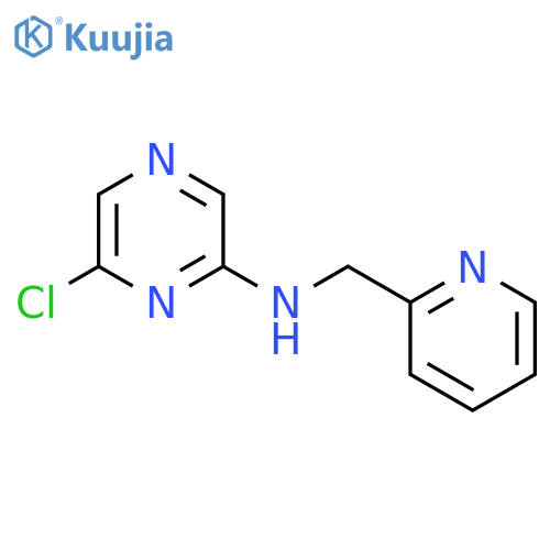 Pyrazinamine, 6-chloro-N-(2-pyridinylmethyl)- structure