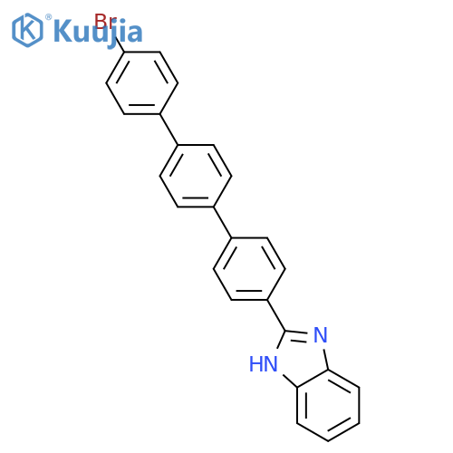 1H-BENZIMIDAZOLE, 2-(4''-BROMO[1,1':4',1''-TERPHENYL]-4-YL)- structure