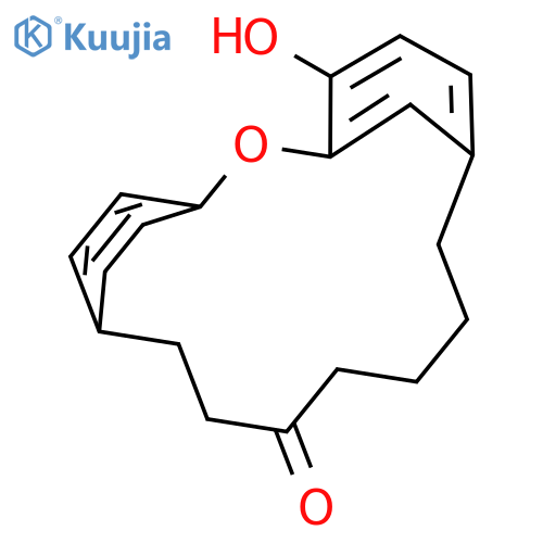 12-oxo-2-oxatricyclo[13.2.2.13,7]eicosa-1(18),3(20),4,6,15(19),16-hexaen-4-ol structure