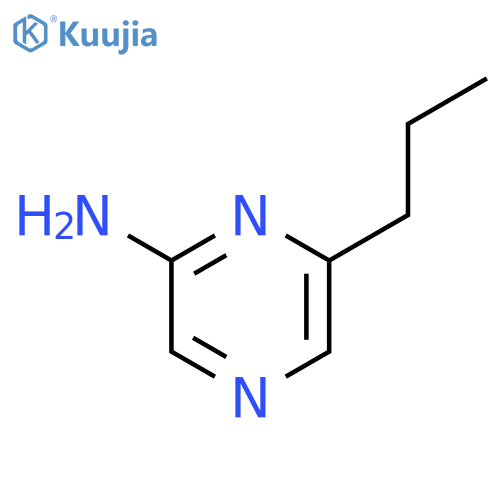 6-propyl-2-Pyrazinamine structure