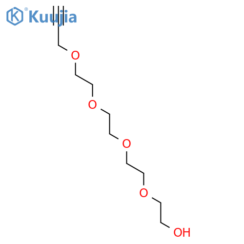 Propargyl-PEG4-alcohol structure