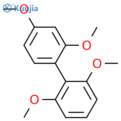 2,2',4,6'-Biphenyltetrol; Tetra-Me ether structure