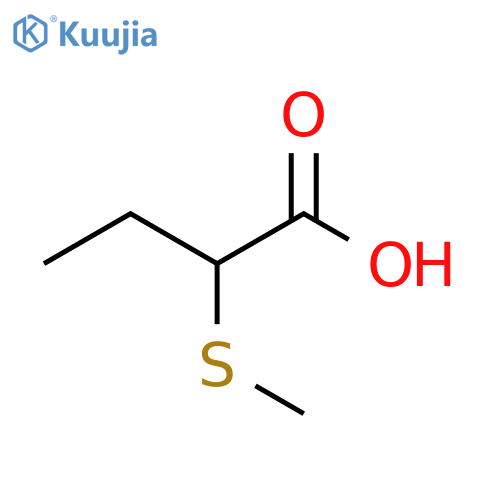 2-(methylsulfanyl)butanoic acid structure